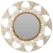 Zrkadlo Boho1, hnedé/béžové