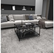 Konferenčný stolík URANUS 40x80 cm čierna