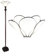 Stojaca vitrážová lampa 31*183 WHITE