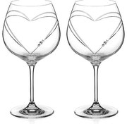 Diamante Swarovski Poháre Hearts 640 ml 2 ks