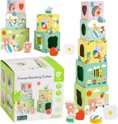 Puzzle Box Cube – Lesná pyramída 10 dielov
