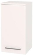 Mereo Bino kúpeľňová skrinka horná 63 cm, pravá, Multidecor, Biela Arctic, MER-CN696BIAA