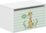 Wooden Toys KONTAJNER NA HRAČKY ŽIRAFA