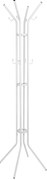 Biely kovový vešiak ø 40x170 cm Jessy – Spinder Design