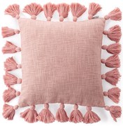 DEKORAČNÁ OBLIEČKA NA VANKÚŠ ASTI 45X45 CM RUŽOVÁ