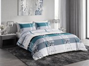 Polybavlnené obliečky LUXURY tyrkysové Rozmer obliečky: 2 ks 70 x 90 cm | 200 x 220 cm