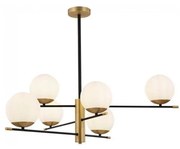 Maytoni MOD048PL-06G - Luster na tyči NOSTALGIA 6xE14/40W/230V