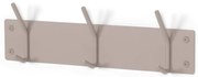 Taupe kovový nástenný vešiak 40 cm Fusion – Spinder Design