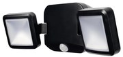 Ledvance - LED Vonkajšie nástenné svietidlo so senzorom BATTERY 2xLED/10W/4xD IP54 P224463