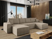 Rohová sedacia súprava U Miramos U (cappuccino)