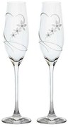 Celebration crystals Celebration Wedding set champagne 210 ml 2 ks
