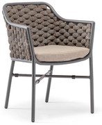 PANAMA kreslo antracit/brown