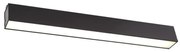 MAXLIGHT C0190 - LED Stropné svietidlo LINEAR LED/18W/230V 57 cm čierna