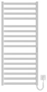 Kúpeľňový rebríkový radiátor HF OXFORD 255W/230V 117x53 cm biela pravá