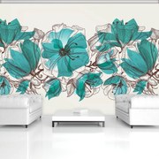 Fototapeta - Kvety (254x184 cm)