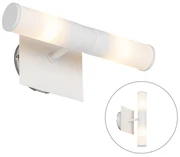 Moderná nástenná lampa do kúpeľne biela IP44 2-svetlá - Bath