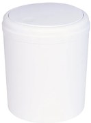 BISK Erga príslušenstvo, odpadkový kôš 5l na postavenie, biela matná, ERG-08344