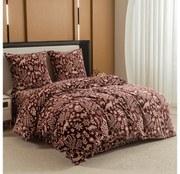 Obliečky mikroplyš FOREST ANIMALS vínové Rozmer obliečky: 80 x 80 cm | 135 x 200 cm