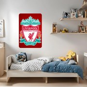 Textilná nálepka na stenu "FC Liverpool"