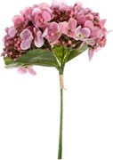 Umelá kytica Hortenzia, ružová%