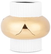 KERAMICKÁ VÁZA MONA (05) (FI) 16X16 CM BIELA