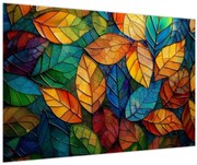Obraz - Mozaika z listov (90x60 cm)