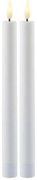 LED sviečky v súprave 2 ks (výška 25 cm) Sille Tall Rechargeable – Sirius