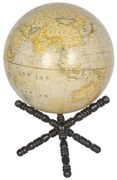Dekorácie farebný glóbus na podstavci - 30*30*50 cm