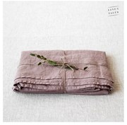 Ružová/hnedá ľanová plachta 180x260 cm Ashes of Roses – Linen Tales