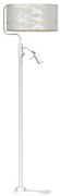 Stojacia lampa SENSO 1xE27/40W/230V + 1xGU10/7W biela