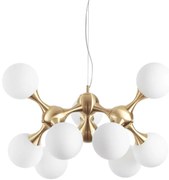 Ideal Lux - Luster na lanku NODI 9xE14/28W/230V mosadz