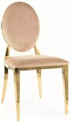 Stolička King Velvet béžová