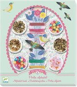 Djeco Sada na výrobu šperkov: Náramky Abeceda