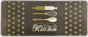 Kuchynský koberec hnedý