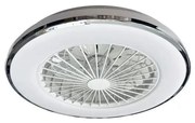 LED Stropné svietidlo s ventilátorom OPAL LED/48W/230V + diaľkové ovládanie