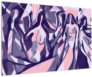 Obraz - Abstraktné ženy (90x60 cm)