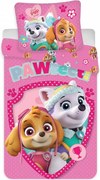Obliečky do detskej postieľky Paw Patrol - Labková patrola - motív PAWfect - 100% bavlna - 40 x 60 cm + 100 x 135 cm