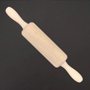 AMADEA Drevený valček mini, masívne drevo, dĺžka 23 cm