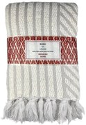 Deka Boho 130x160 biela Merkury Home