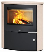 Krbové kachle Omaha Cream HD čierna