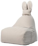 Béžový detský sedací vak The Brooklyn Kids Funny Bunny
