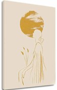 Obraz na plátne Žena v Slnku - Jemný Motív