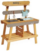 Janod - Vonkajšia drevená kuchynka MUDDY LAB