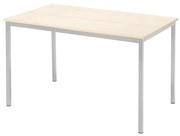 Jedálenský stôl JAMIE, Š 800 x D 1200 x V 735 mm, breza/al- lak