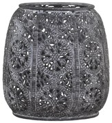 Zinkový kovový vintage svietnik Vire zinc - Ø 12*12 cm