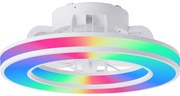 Brilliant - LED RGBW Stmievateľný stropný ventilátor MONDELLO LED/26W/230V + DO