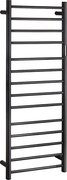 Bemeta Design Elektrický kúpeľňový radiátor / sušiak uterákov 450x1320mm, 180W, čierna - 704151050