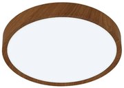 Eglo Musurita stropné svetlo do kúpeľne plast, oceľ drevo vzhľad prírodný 98 601