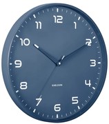 Nástenné hodiny Orgullo Karlsson KA6053BL, 40cm