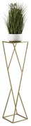 Stojan na kvety LOFT 100x23,5 cm zlatá
